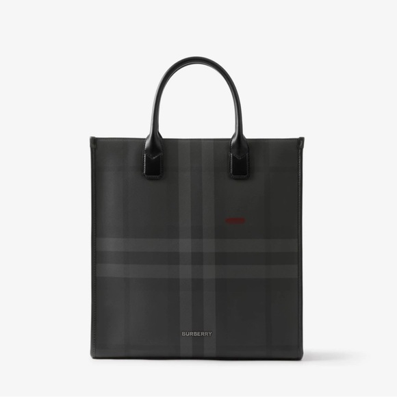 Burberry Other - Burberry slim vertical grid Denny bag in charcoal - never used